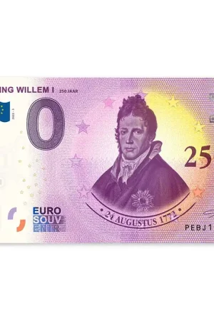 Darmowa dostawa 0 Euro Biljet Koning Willem I