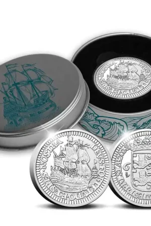 Zwrot pieniędzy Officiele Herslag Scheepjesschelling 2023 Zilver 2 ounce