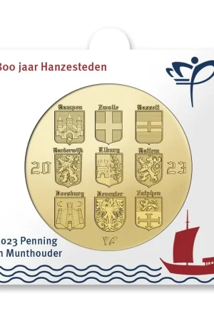 Munthouder 800 jaar Hanzesteden Darmowa dostawa