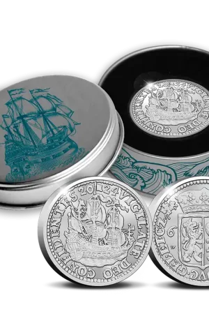 Officiele Herslag Scheepjesschelling 2024 Zilver 2 ounce Zamów teraz