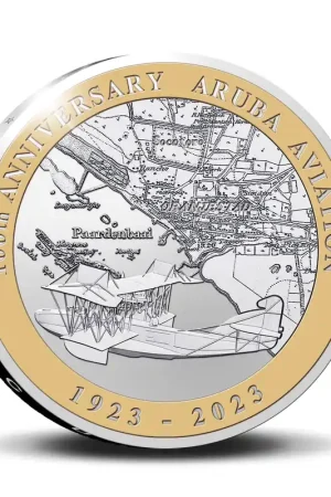Ekspresowa dostawa Aruba 5 Florin 100 jaar Luchtvaart Aruba