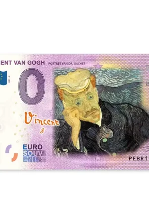 Ostatnia szansa 0 Euro Biljet Van Gogh - Gachet - kleur