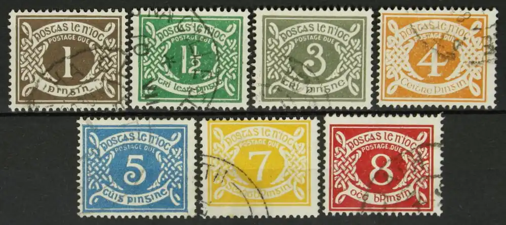 Ierland Portzegels Michel 15-21 Najlepsza cena