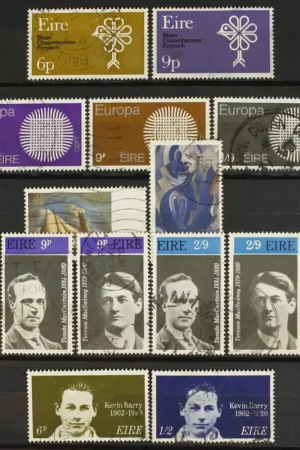 Ierland, Jaarset 1970 Autentyczny