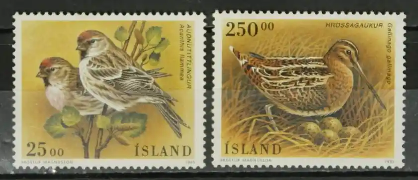 IJsland Michel 833-834 Zwrot pieniędzy