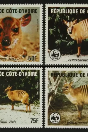 Rabat Ivoorkust Michel 881-884