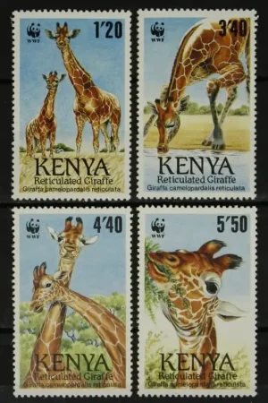 Kenia Michel 481-484 Zwrot pieniędzy