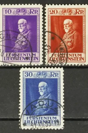 Liechtenstein Michel 122-124 Oferta limitowana