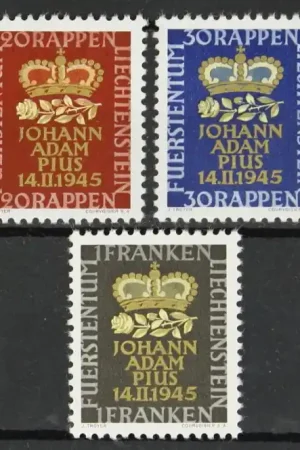 Liechtenstein Michel 240-242 Oferta limitowana