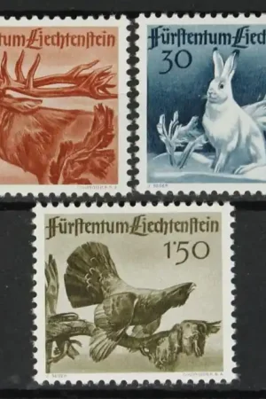 Liechtenstein Michel 249-251 Niska cena