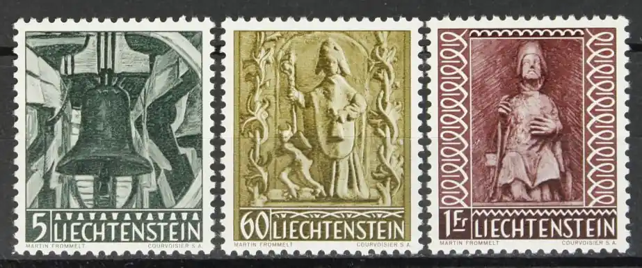 Liechtenstein Michel 386-388 Rabat