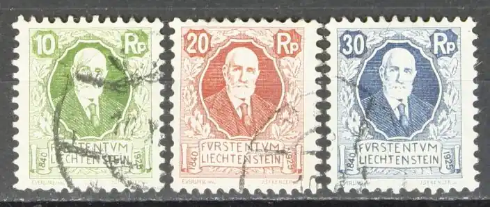 Liechtenstein Michel 72-74 Promocja