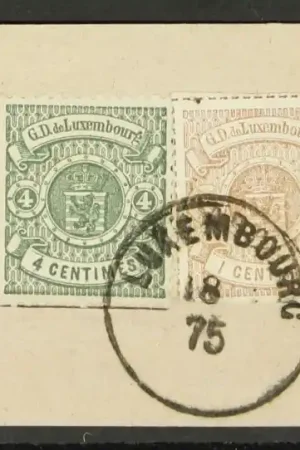 Luxemburg Michel 24 en 29 Popularny