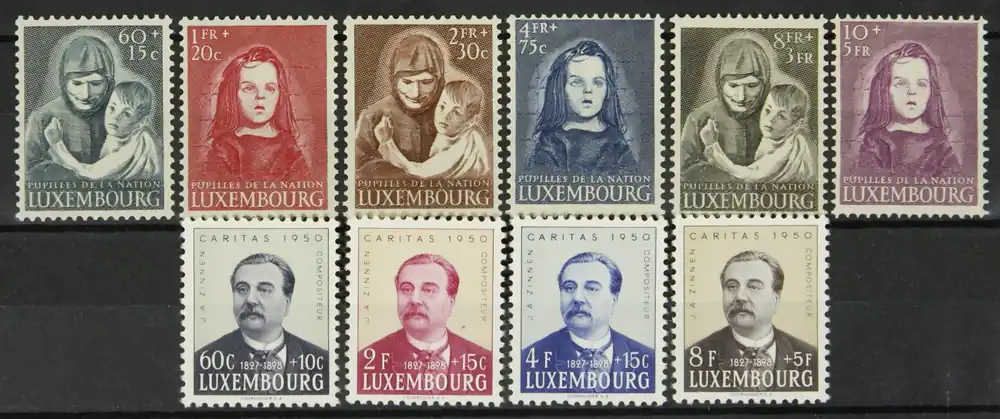 Oryginalny Luxemburg, Jaarset 1950