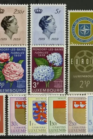 Ekspresowa dostawa Luxemburg, Jaarset 1959