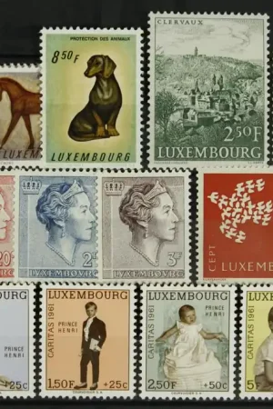 Luxemburg, Jaarset 1961 Ekspresowa dostawa