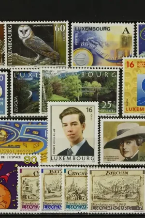 Luxemburg, Jaarset 1999 Autentyczny