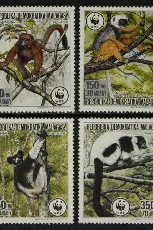 Najlepsza cena Madagaskar Michel 1110-1113