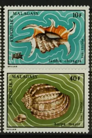 Oryginalny Madagaskar Michel 675-680