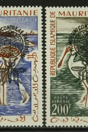 Ekspresowa dostawa Mauretanie Michel 178-179 Opdruk