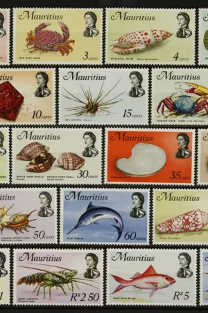 Ekspresowa dostawa Mauritius Michel 331-348