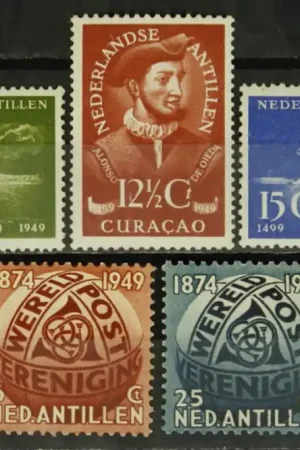 Ned. Antillen, Jaarset 1949 Wysoka jakość