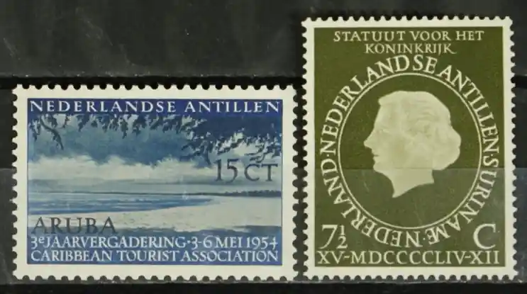 Bezpieczna płatność Ned. Antillen, Jaarset 1954