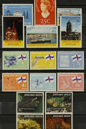 Ned. Antillen, Jaarset 1965 Oryginalny