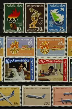 Wyprzedaż Ned. Antillen, Jaarset 1968