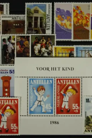 Wyprzedaż Ned. Antillen, Jaarset 1986