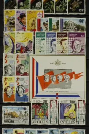 Ned. Antillen, Jaarset 1990 Zwrot pieniędzy