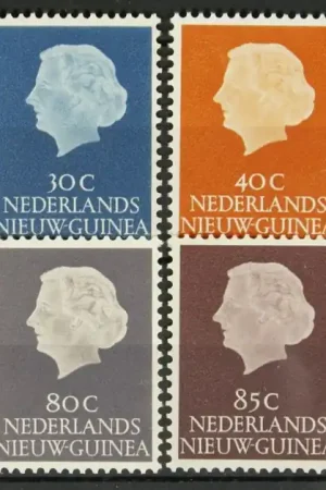 Ned. Nw. Guinea NVPH 31-37 Rabat