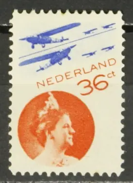 Nederland Luchtpost NVPH 9B Bezpieczna płatność