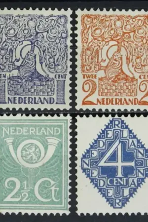 Najlepsza cena Nederland NVPH 110-113
