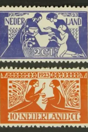 Nederland NVPH 134-135 Tani