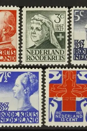 Nederland NVPH 203-207 Wysoka jakość