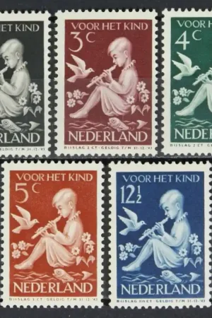 Ekspresowa dostawa Nederland NVPH 313-317