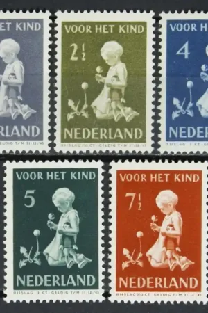 Nederland NVPH 374-378 Ostatnia szansa