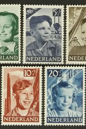 Ekspresowa dostawa Nederland NVPH 573-577