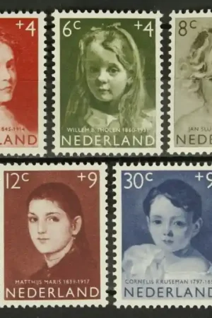 Nederland NVPH 702-706 Popularny