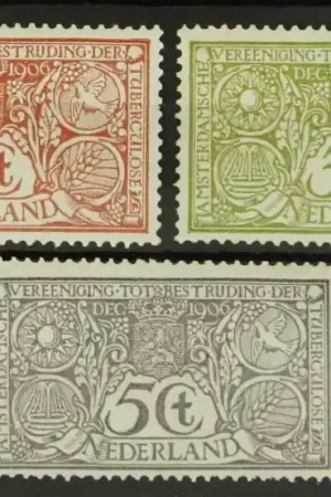 Nederland NVPH 84-86 Darmowa dostawa