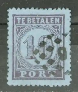 Oryginalny Nederland Portzegel 2A