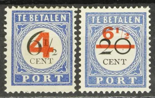 Ostatnia szansa Nederland Portzegels 29-30