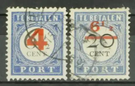 Tani Nederland Portzegels 29-30