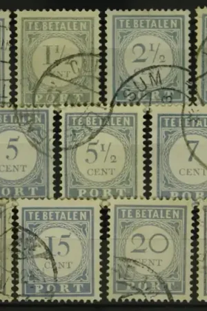 Nederland Portzegels 44-60 Kup teraz