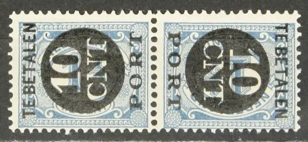 Nederland Portzegels P67a Popularny