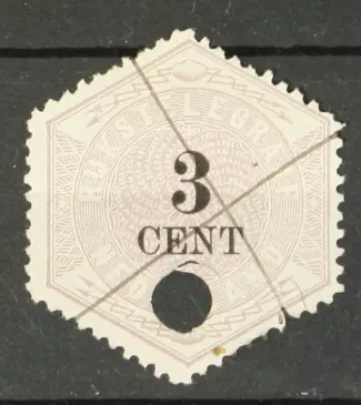 Nederland Telegramzegel NVPH TG2 Wyprzedaż