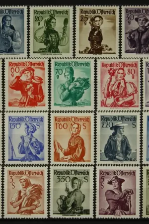 Autentyczny Oostenrijk 894-980 Wit papier