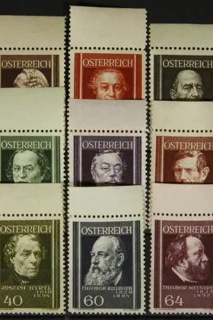 Bezpieczna płatność Oostenrijk Michel 649-657