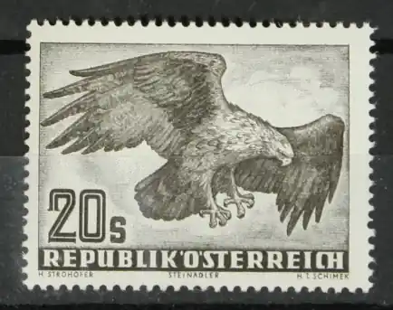 Autentyczny Oostenrijk Michel 968 y